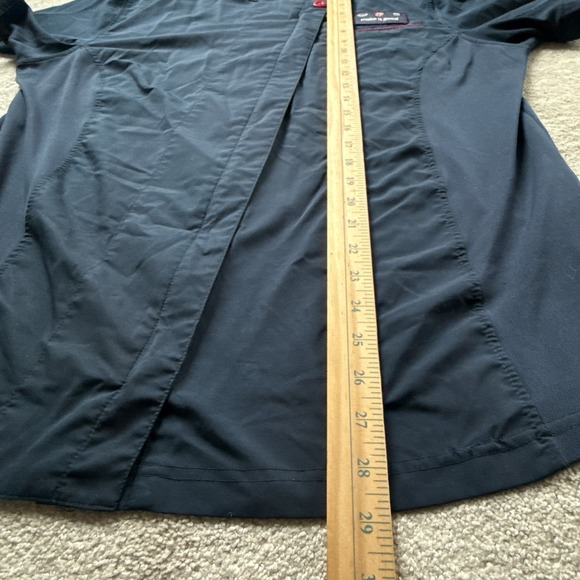 Oobe Team Style Adult Chick-Fil-A Chef Coat Zip Shirt Blue Uniform Men's L - Picture 5 of 9